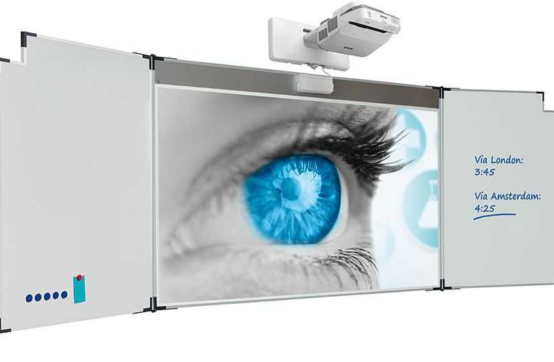 Ultra vékony, érintős zománcozott projektor tábla