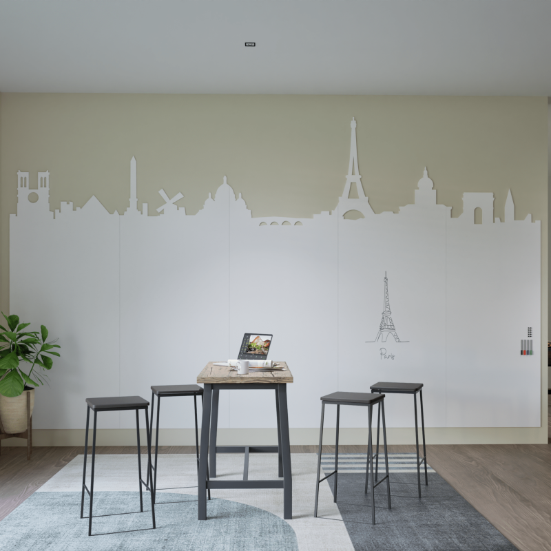 Custom Whiteboard front