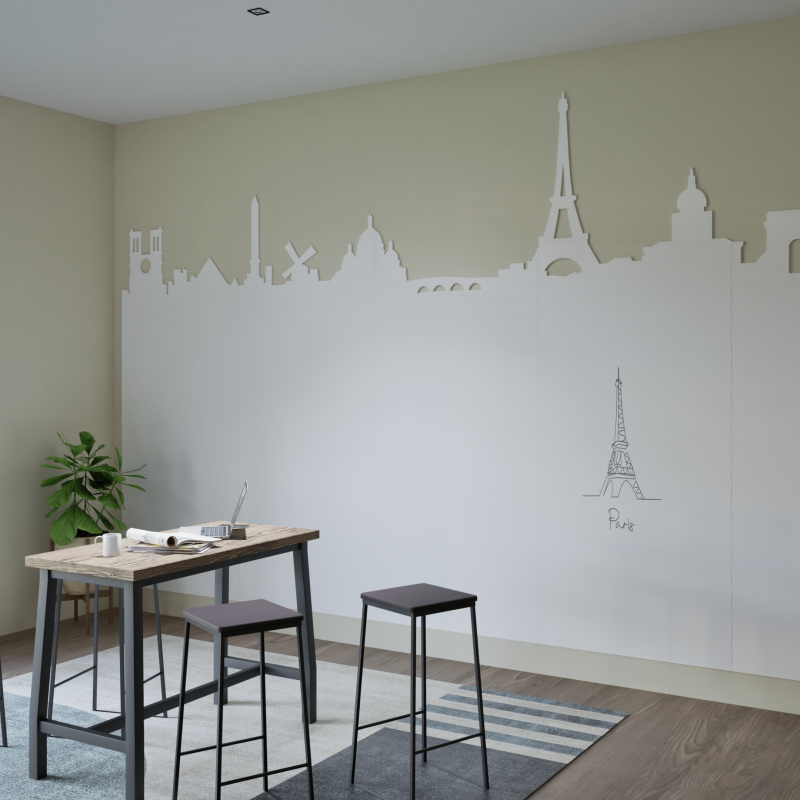 Custom Whiteboard side