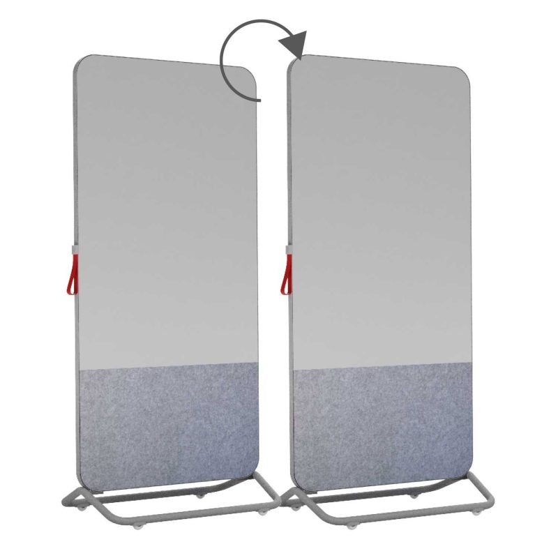 Mobil magnestabla design tervezotabla szurke