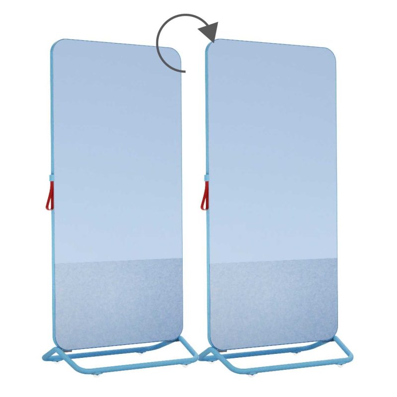 Mobil magnestabla design tervezotabla kék