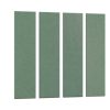 akusztikus panel szett 4db benzinzöld