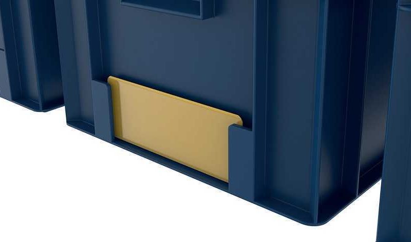 Felül nyitott cimketartó 200x67