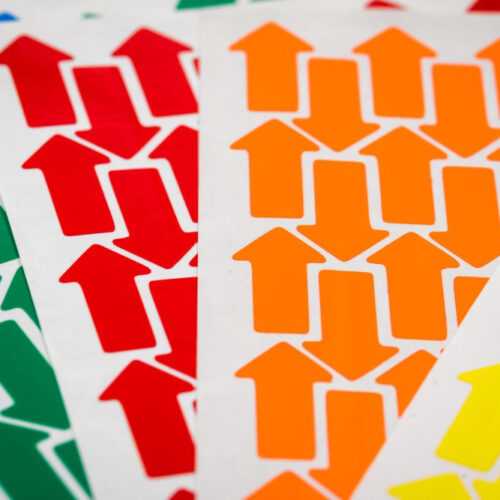 GEToolbox® Asztali tárhely jelölés Nyíl