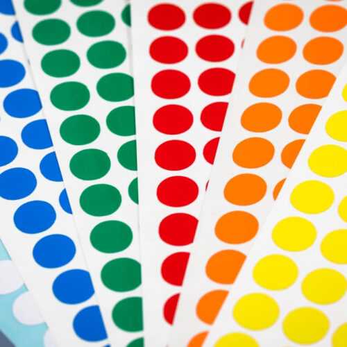 GEToolbox® Asztali tárhely jelölés PONT forma