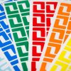 GEToolbox® Asztali tárhely jelölés Hosszú L-forma