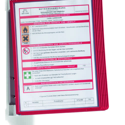 Bemutatótábla tartó VARIO® WALL 5