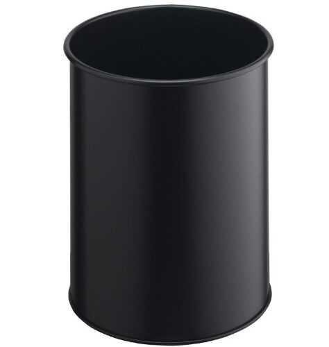 Papírkosár fém 15 l kerek