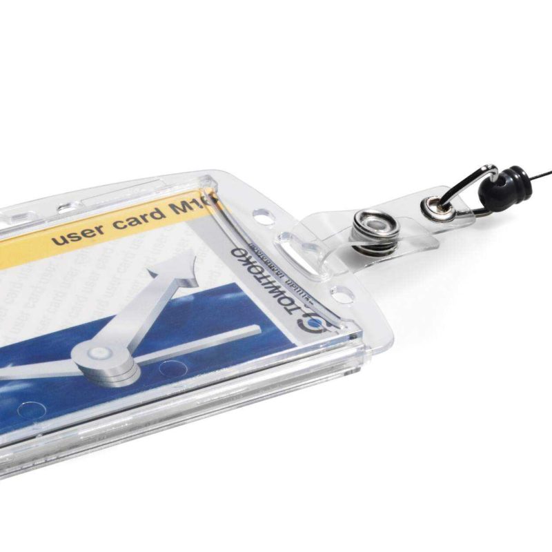 Biztonságikártya tartó ENCLOSED kihúzható tartóval 2 kártyához-4