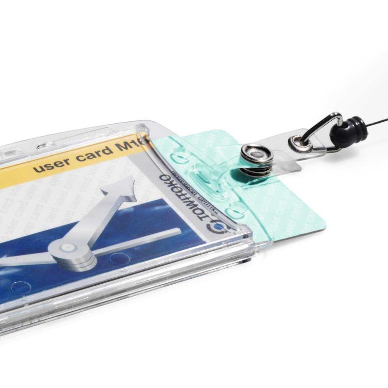 Biztonságikártya tartó ENCLOSED kihúzható tartóval 2 kártyához-4