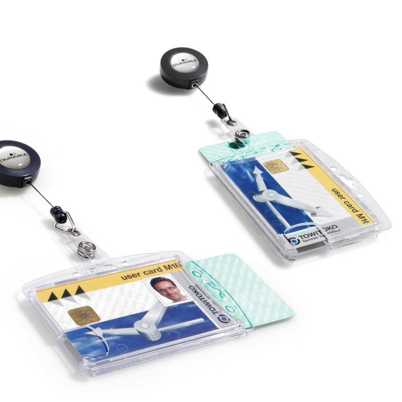 Biztonságikártya tartó ENCLOSED kihúzható tartóval 2 kártyához-4