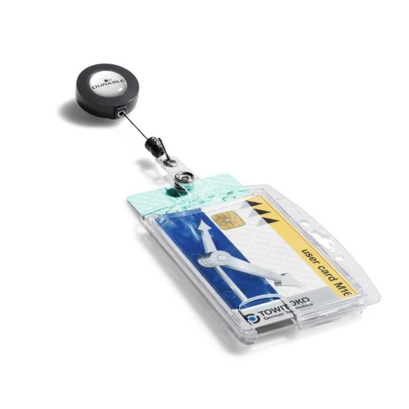 Biztonságikártya tartó ENCLOSED kihúzható tartóval 2 kártyához