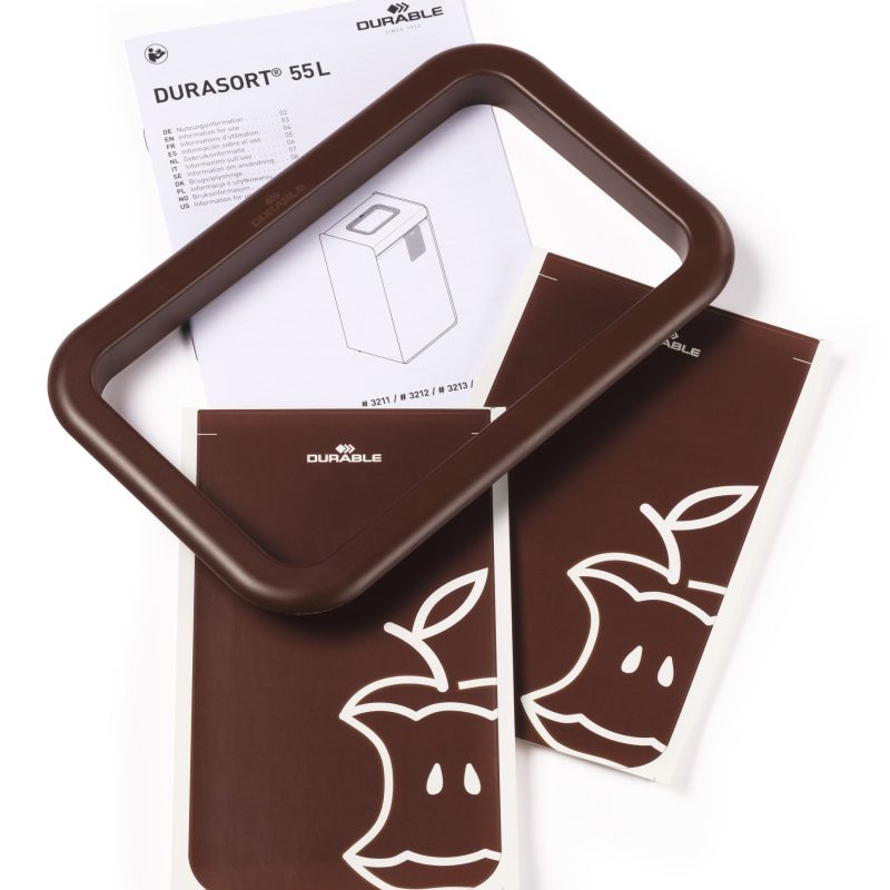 Szelektív hulladékgyűjtő DURASORT® 55L -elelmiszerhulladekhoz