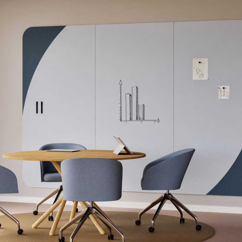 Chameleon Curve combi wall