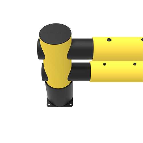 10_Q500x500_DFRE2-2 Állványvégvédő – d-flexx - 1137 mm, kétsoros